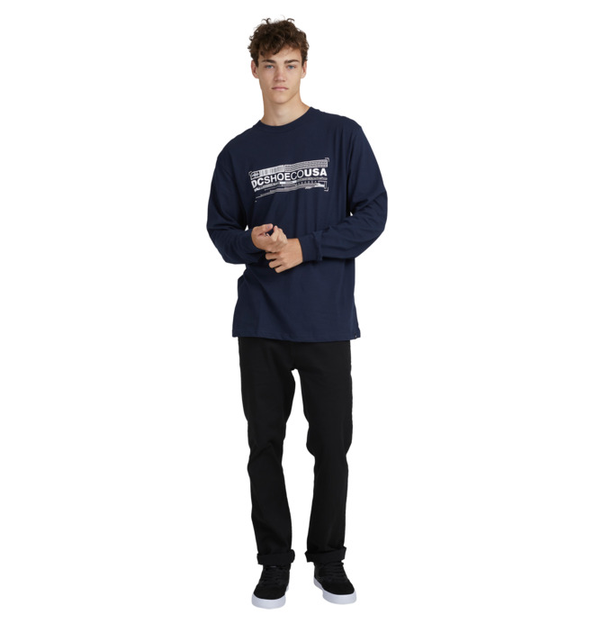 DC x Sabotage - Long Sleeve T-Shirt for Men ADYKT03193