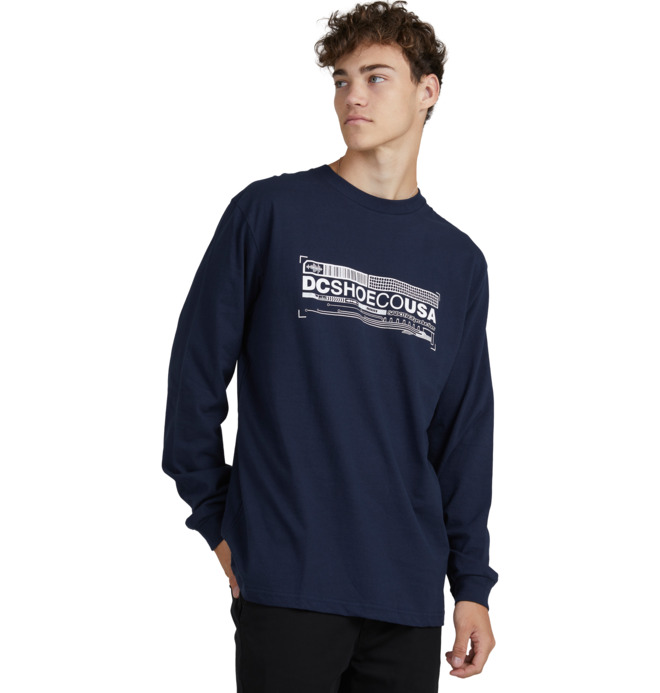DC x Sabotage - Long Sleeve T-Shirt for Men ADYKT03193