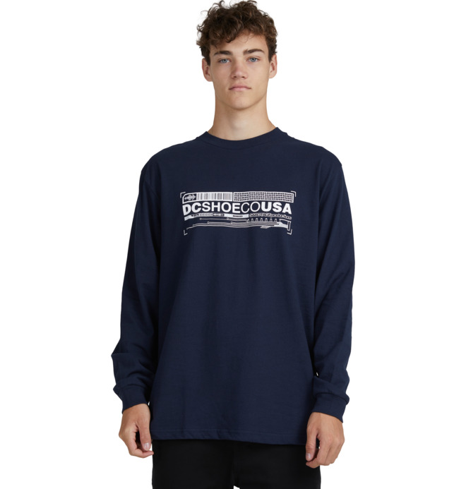 DC x Sabotage - Long Sleeve T-Shirt for Men ADYKT03193