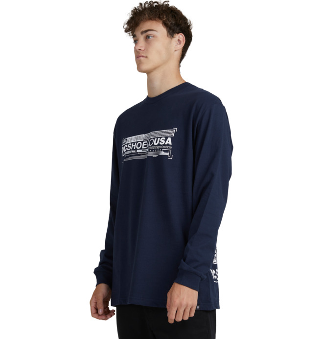 DC x Sabotage - Long Sleeve T-Shirt for Men ADYKT03193