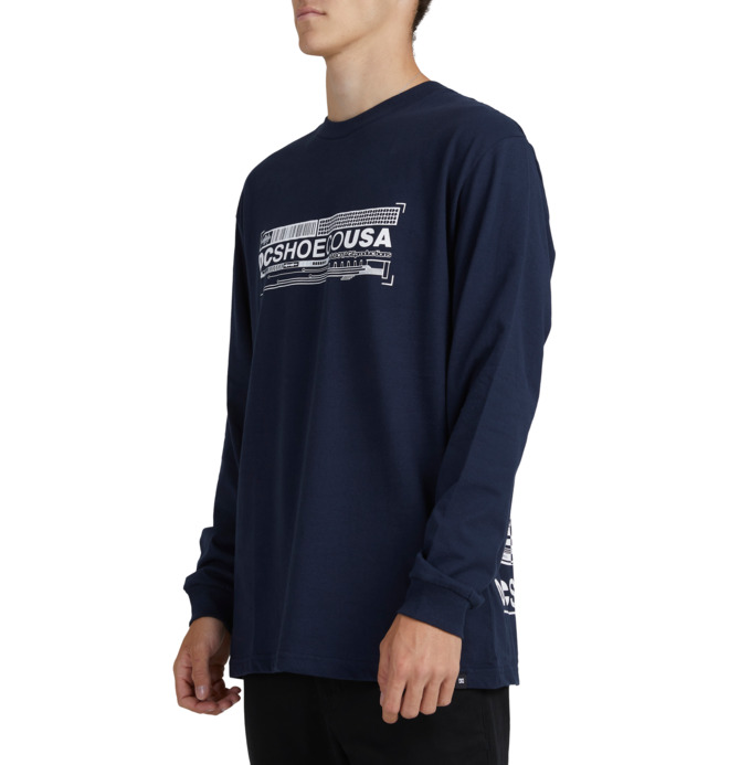 DC x Sabotage - Long Sleeve T-Shirt for Men ADYKT03193