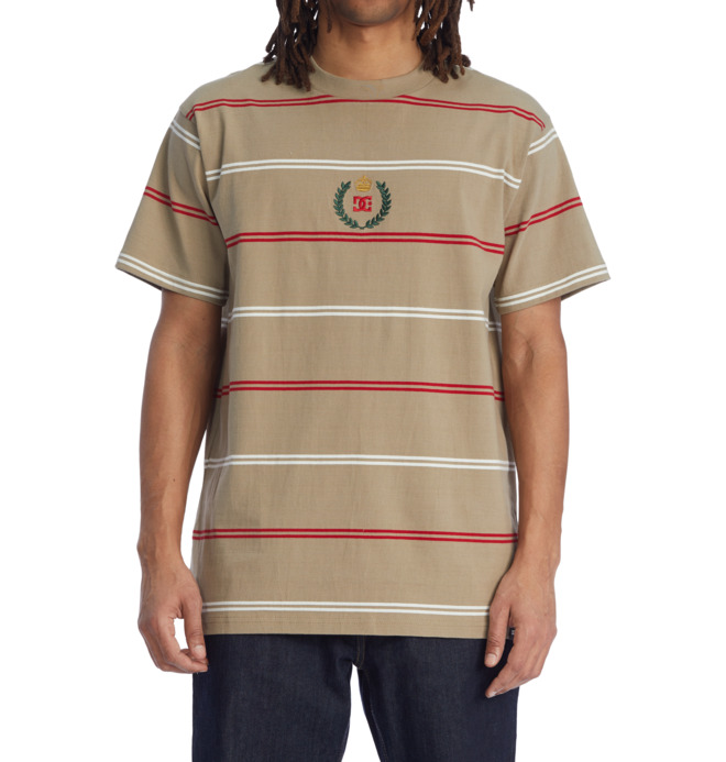 Regal Stripe - Short Sleeve T-Shirt for Men  ADYKT03202