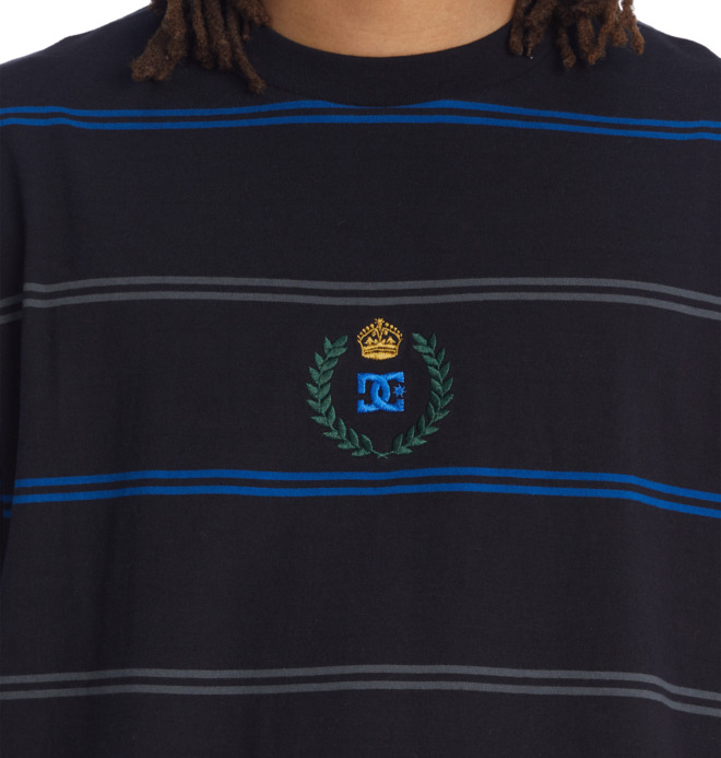Regal Stripe - Short Sleeve T-Shirt for Men  ADYKT03202
