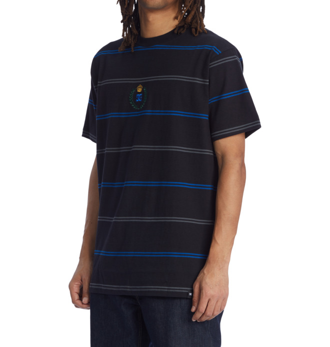 Regal Stripe - Short Sleeve T-Shirt for Men  ADYKT03202