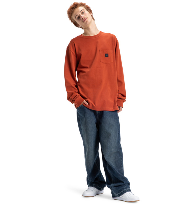 DC 1994 - Long Sleeve Pocket T-Shirt for Men  ADYKT03247