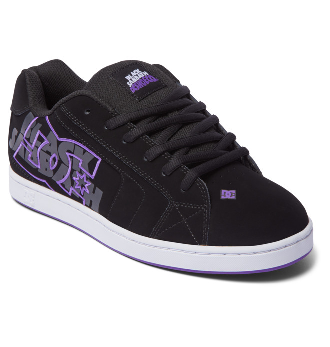 DC x Black Sabbath Net - Leather Shoes for Men ADYS100692