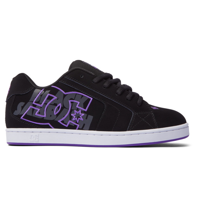 DC x Black Sabbath Net - Leather Shoes for Men ADYS100692