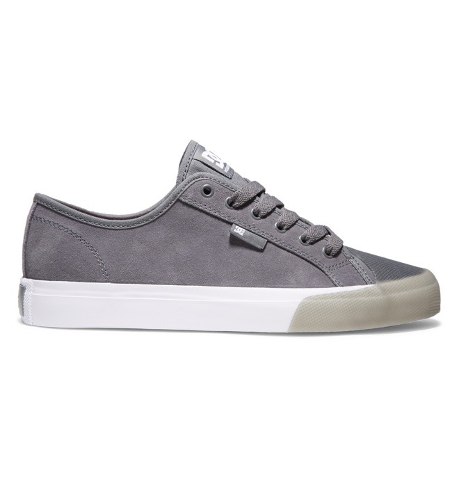 Manual Rt S - Men's Grey Skate Shoes | DC Shoes