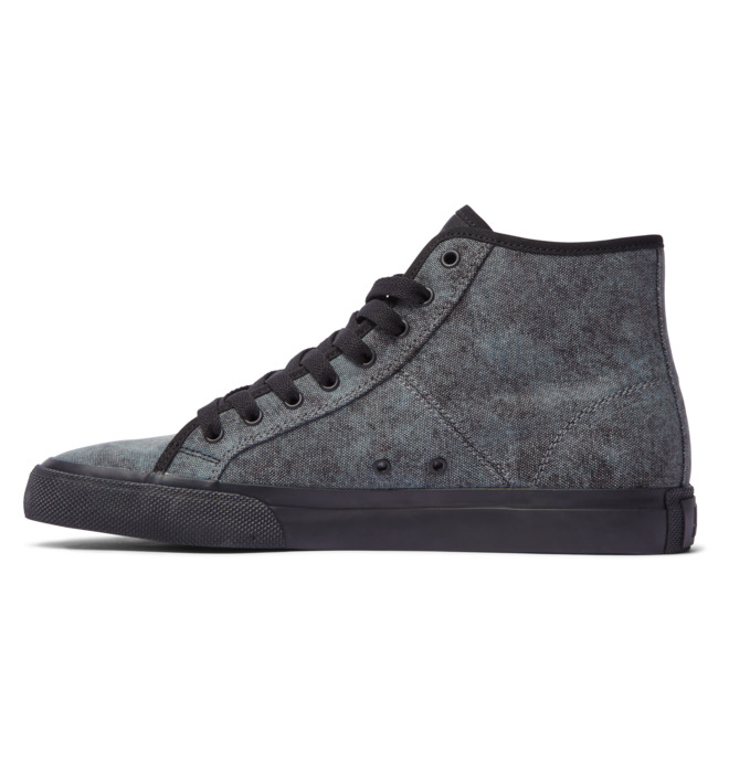 DC x Black Sabbath Manual - High-Top Canvas Shoes for Men ADYS300701