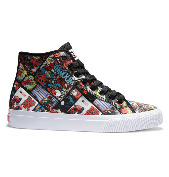 Marvel Deadpool x DC Manual Hi Chaussures montantes pour Homme DC Shoes