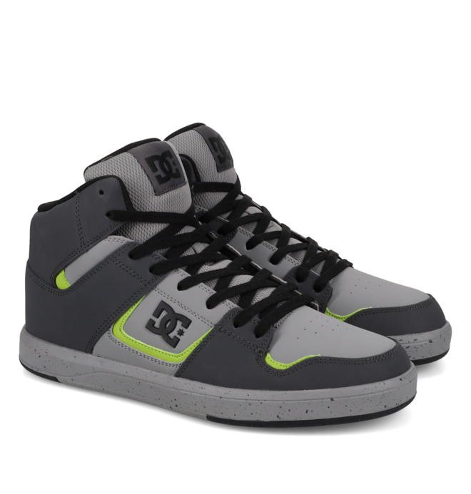 DC Cure - High-Top Leather Skate Shoes for Men ADYS400072