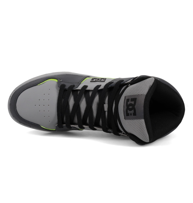 DC Cure - High-Top Leather Skate Shoes for Men ADYS400072