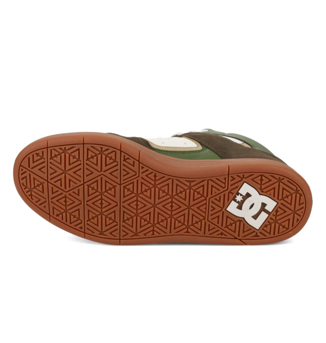 DC Cure - High-Top Leather Skate Shoes for Men  ADYS400072