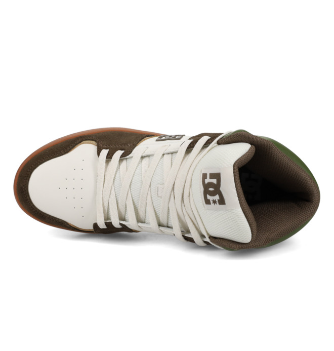 DC Cure - High-Top Leather Skate Shoes for Men  ADYS400072