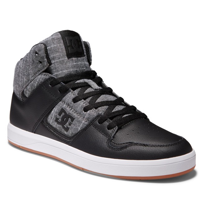 DC Cure - High-Top Leather Skate Shoes for Men  ADYS400072