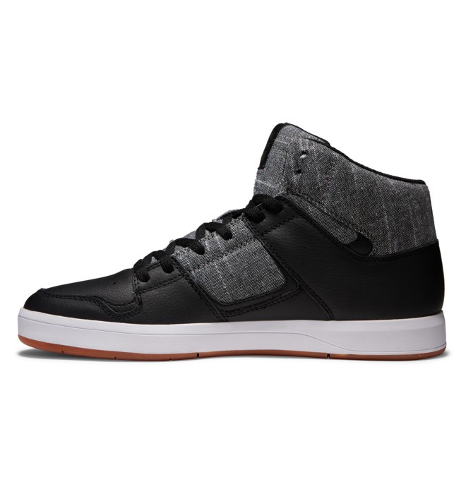 DC Cure - High-Top Leather Skate Shoes for Men  ADYS400072