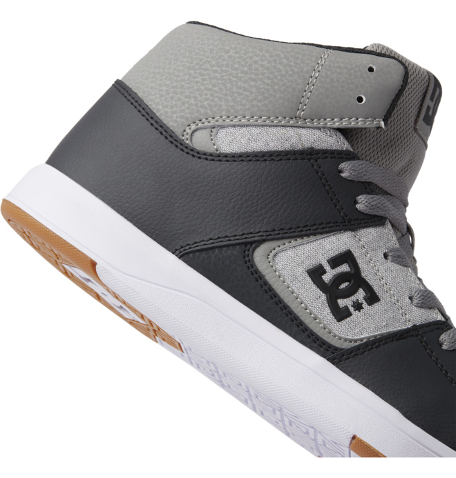 DC Cure - High-Top Leather Skate Shoes for Men  ADYS400072