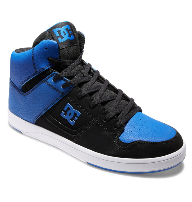 DC Cure - High-Top Leather Skate Shoes for Men  ADYS400072