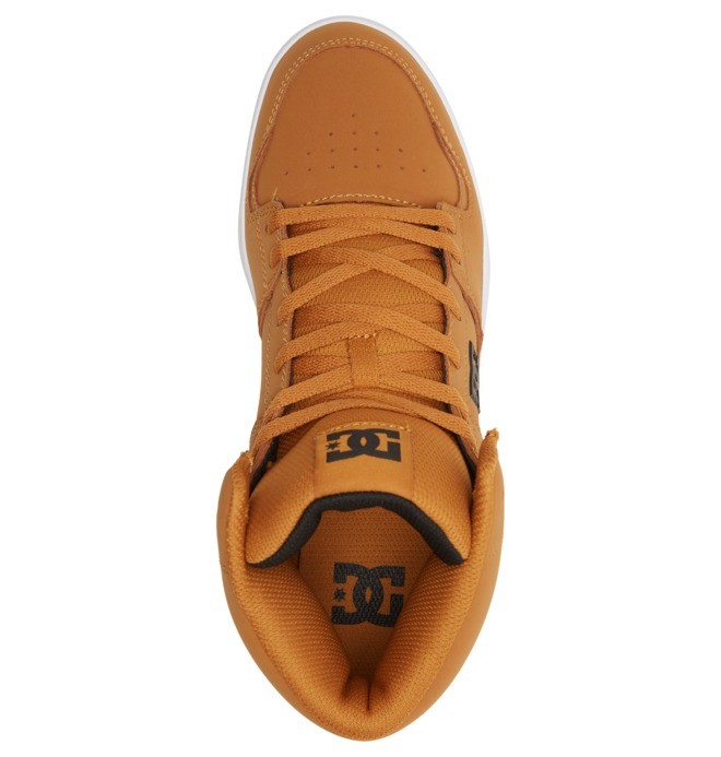 DC Cure - High-Top Leather Skate Shoes for Men  ADYS400072