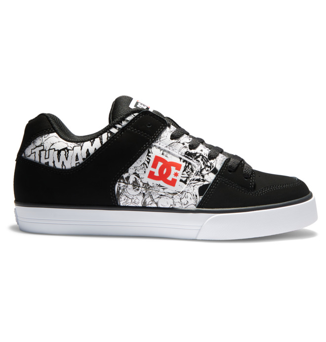 Marvel Deadpool x DC Pure Chaussures en cuir pour Homme DC Shoes