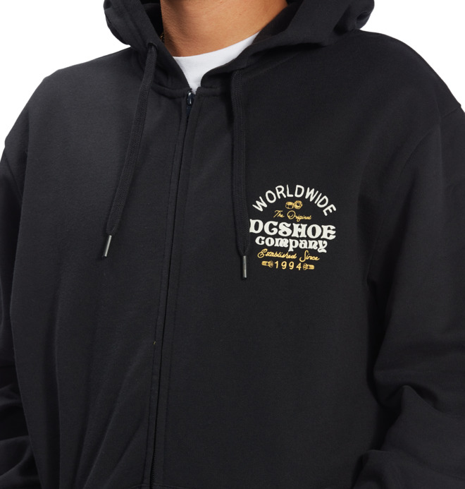 DC Higher Rank - Zip-Up Hoodie for Men  ADYSF03085