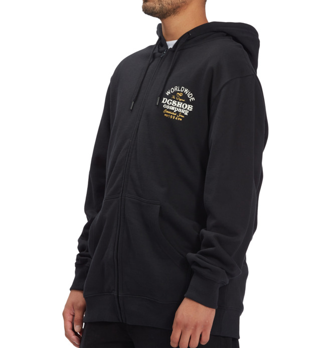 DC Higher Rank - Zip-Up Hoodie for Men  ADYSF03085