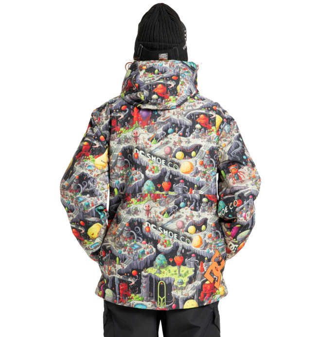 Basis Print - Technical Snow Jacket for Men  ADYTJ03097