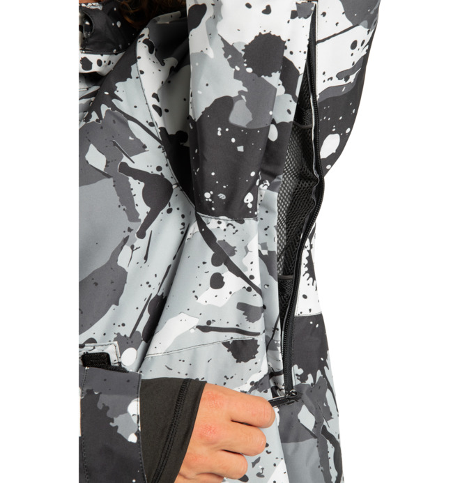 Basis Print - Technical Snow Jacket for Men  ADYTJ03097