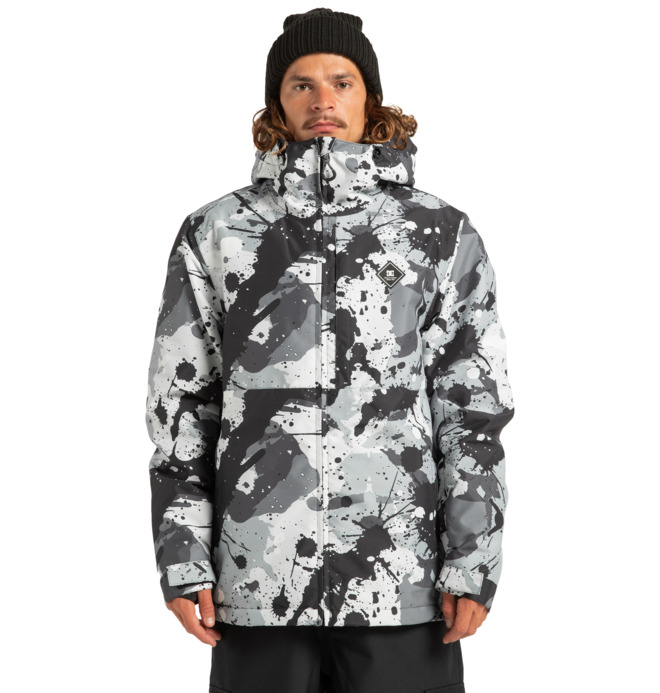 Basis Print - Technical Snow Jacket for Men  ADYTJ03097
