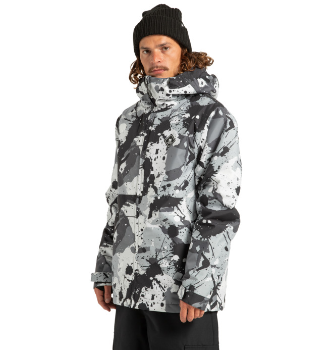 Basis Print - Technical Snow Jacket for Men  ADYTJ03097