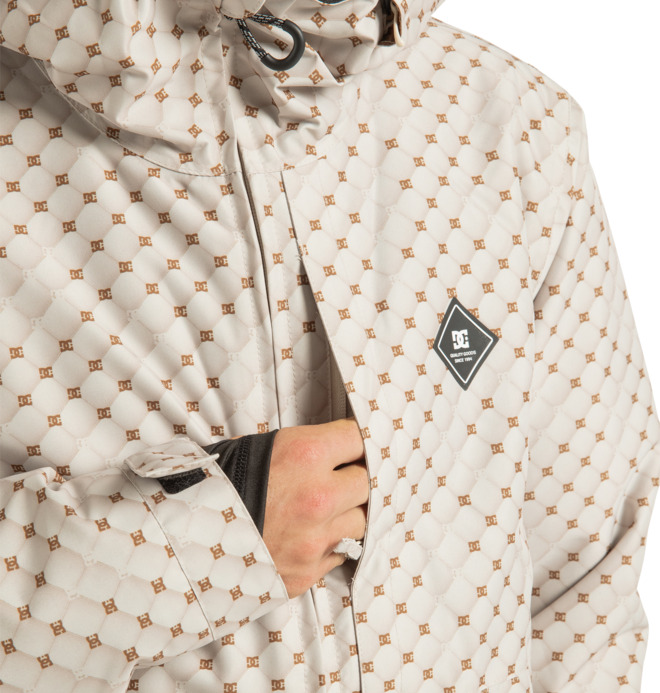Basis Print - Technical Snow Jacket for Men  ADYTJ03097