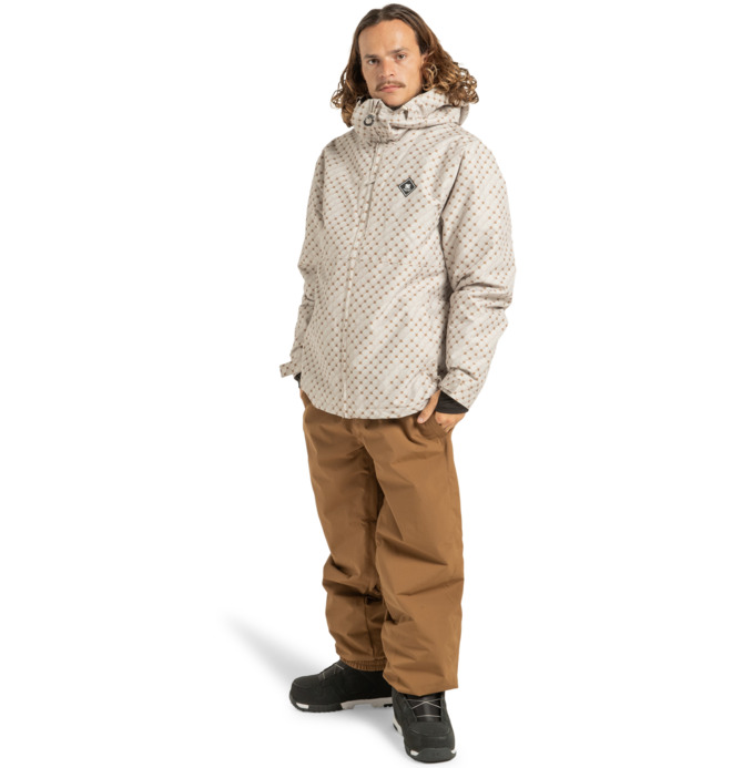 Basis Print - Technical Snow Jacket for Men  ADYTJ03097