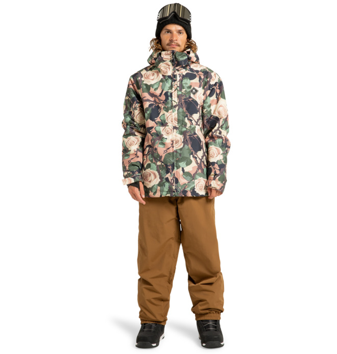 Basis Print - Technical Snow Jacket for Men  ADYTJ03097