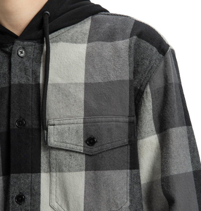 Ruckus - Hooded Long Sleeve Shirt for Men  ADYWT03104