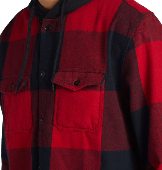 Ruckus - Hooded Long Sleeve Shirt for Men ADYWT03104