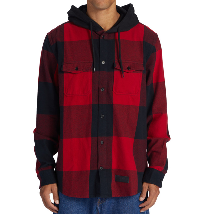 Ruckus - Hooded Long Sleeve Shirt for Men ADYWT03104