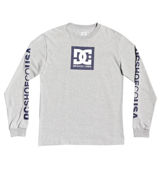 Square Star Long Sleeve Tee for Men  ADYZT04802