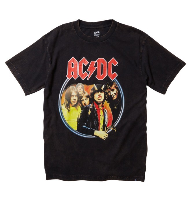 AC DC Highway To Hell T Shirt for Men DC Shoes