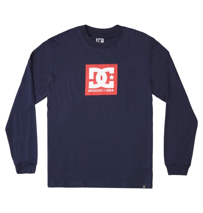 DC Square Star - Long Sleeve T-Shirt for Men  ADYZT04997