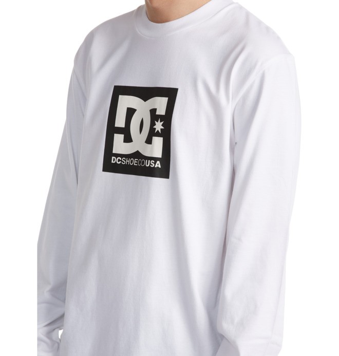 DC Square Star - Long Sleeve T-Shirt for Men  ADYZT04997