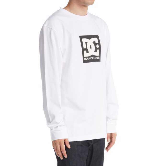 DC Square Star - Long Sleeve T-Shirt for Men  ADYZT04997