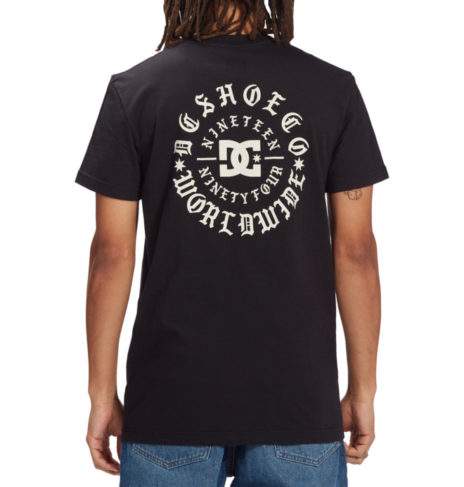 DC Old Circle - Short Sleeve T-Shirt for Men ADYZT05097
