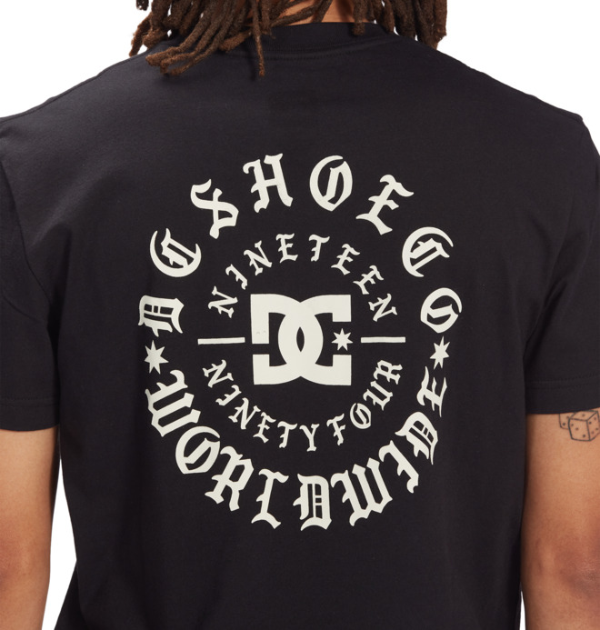 DC Old Circle - Short Sleeve T-Shirt for Men ADYZT05097