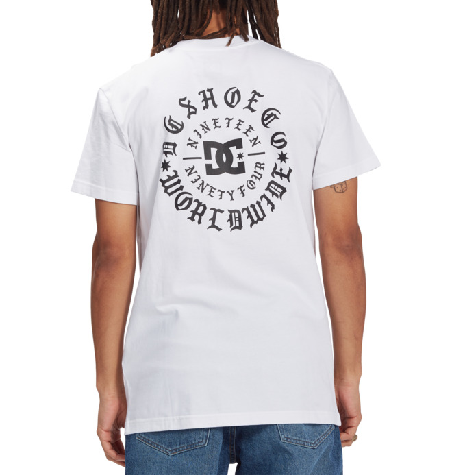DC Old Circle - Short Sleeve T-Shirt for Men  ADYZT05097