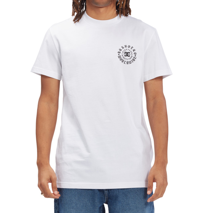 DC Old Circle - Short Sleeve T-Shirt for Men  ADYZT05097