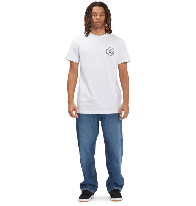 DC Old Circle - Short Sleeve T-Shirt for Men  ADYZT05097