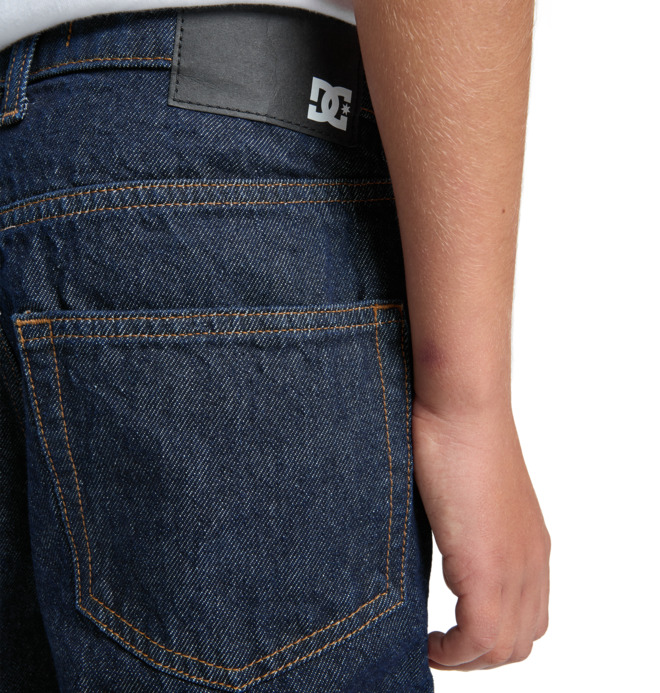 Baggy Cargo Indigo Dye - Denim Trousers for Boys 8-16  EDBDP03059