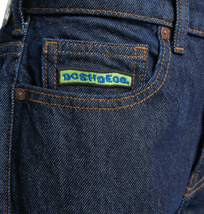 Baggy Cargo Indigo Dye - Denim Trousers for Boys 8-16  EDBDP03059