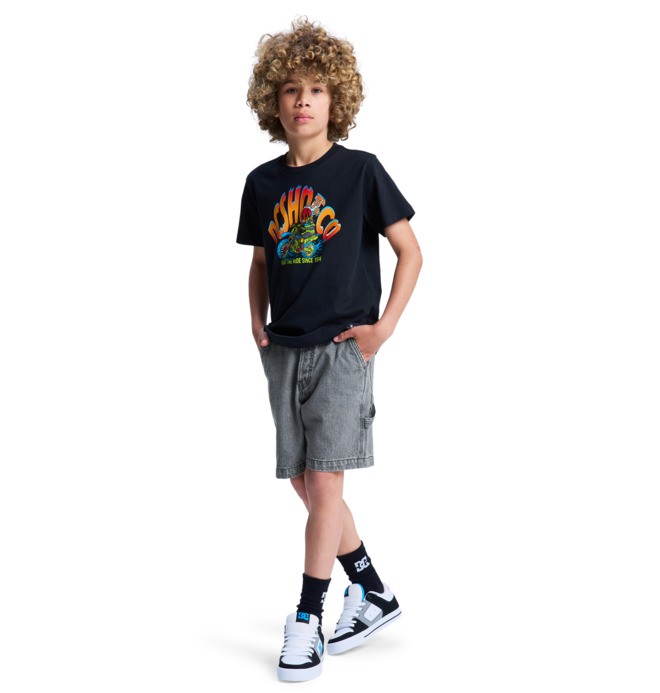 Carpenter Baggy - Denim Shorts for Boys 8-16  EDBDS03015