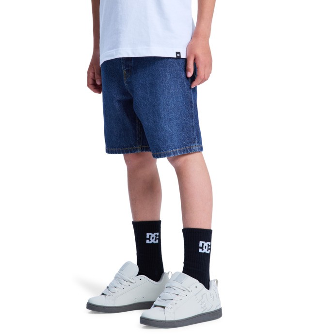 Baggy - Denim Shorts for Boys 8-16  EDBDS03016
